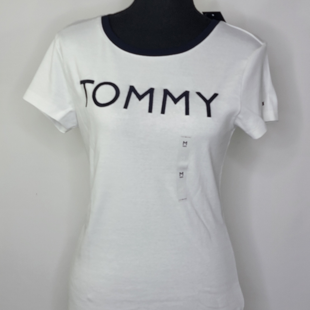 Tommy Hilfiger Women's Short Sleeve Sz M NWT